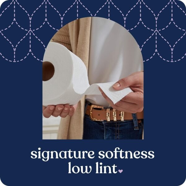 Quilted Northern Ultra Plush Toilet Paper, 18 Mega Rolls = 72 Regular Rolls, 3X Thicker*, 3 Ply Soft Toilet Tissue - Image 4