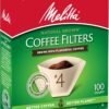 Melitta #4 Cone Coffee Filters, Unbleached Natural Brown, 100 Count (Pack of 6) 600 Total Filters Count - Packaging May Vary - Image 4