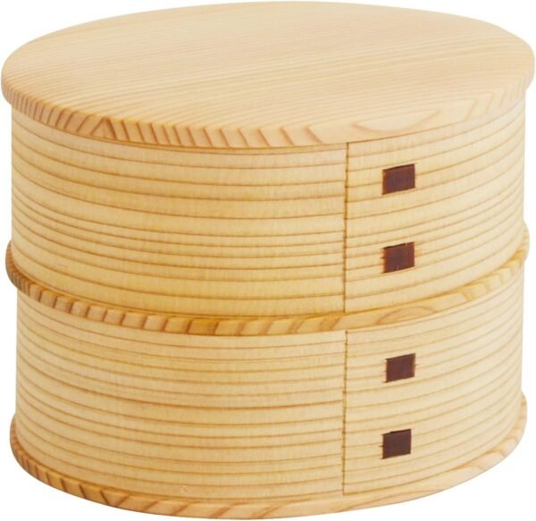 Akita Cedar 2340 Magewappa Bento Box, Slim, Made in Japan