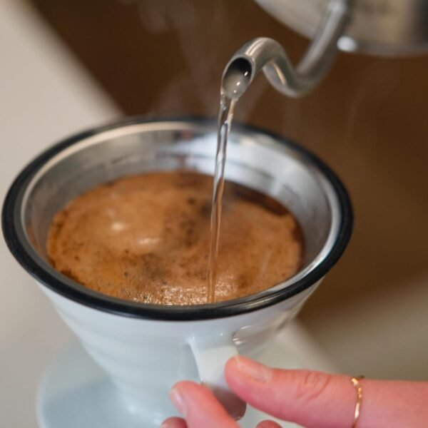 Reusable Coffee Filter for Hario V60-02 Pour Over Drippers : Stainless Steel Wave Alternative for Sustainable Brewing - Image 4