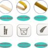 Mini 90pcs bamboo tongs 4-inch long toast tongs disposable wooden cooking tongs bamboo cooking utensils toast bread kimchi tea set - Image 3