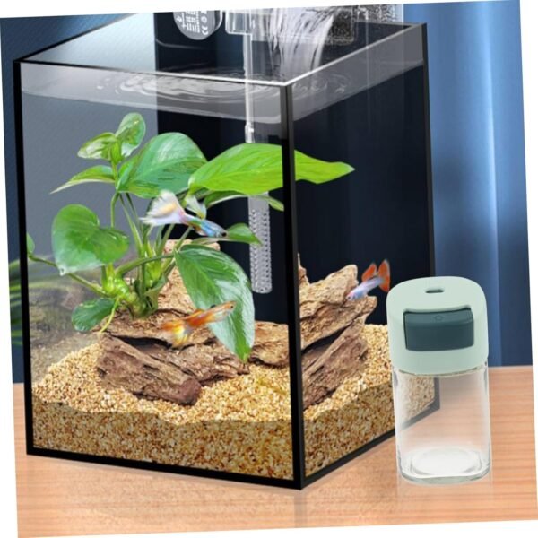 Fish Tank Feeding Bottle Betta Fish Food Aquarium Automatic Fish Feeder Pet Dog Food Storage Container Water Bottle Automatic Cat Feeder Sauce Bottle Fish Tank Kit Lip Balms Glass - Image 8