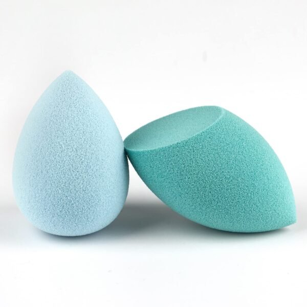 Biodegradable Material Beauty Spongs for Liquid and Cream Foundation Wet and Dry Beauty Blender Spongs Set of 2