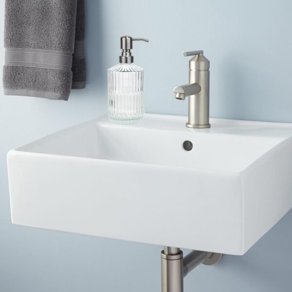 13.5 oz Glass Soap Dispenser with 304 Stainless Steel Pump Lotion Dispenser, Refillable Soap Dispenser, Glass Liquid Dispenser for Hand Soap, Lotion (Clear) - Image 5