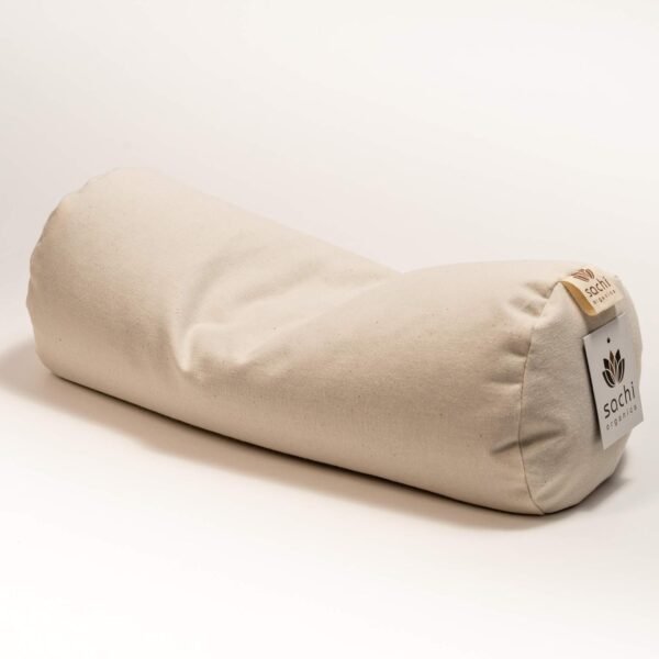 Sachi Organics Buckwheat Cylinder Neck Pillow - Image 4