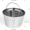 Reusable Coffee Filters 8-12 Cup Permanent Coffee Filters Basket Washable Compatible with Mr. Coffee Black & Decker Coffee Maker Filter Parts - Image 8