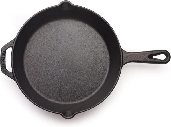 Mercer Culinary Pre-Seasoned Cast Iron Skillet, 10.25-Inch - Image 3
