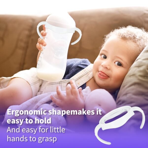 Sippy Cup Soft Conversion Kit for Philips Avent Natural Baby Bottle, Toddler Transition Kit with Silicone Sippy Spout Nipple, Weighted Straw, Bottle Handle, Cleaning Brush, 6-Pack - Image 6