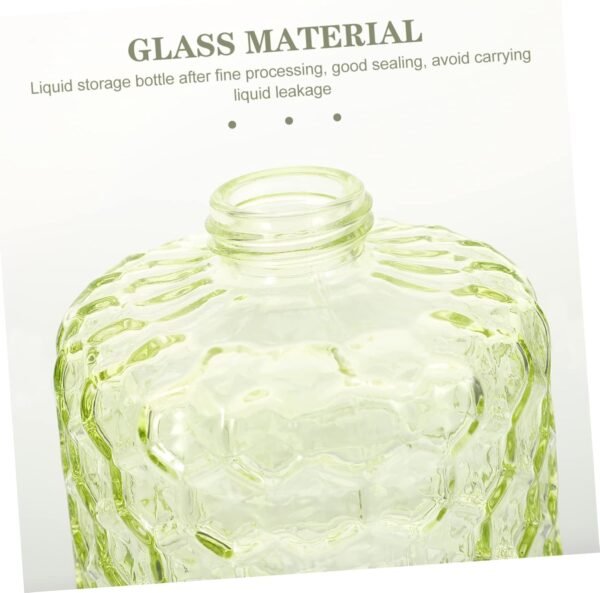 Glass Bottle Lotion Pump Bottle Hand Soap Container Lotion Travel Container Body Wash Dispenser Travel Cosmetic Containers Shower Gel Dispenser Shampoo Lotion Dispensers Green - Image 6