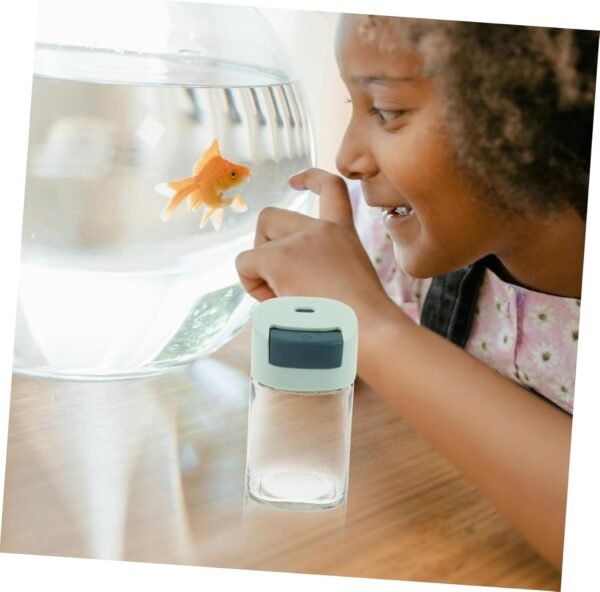 Fish Tank Feeding Bottle Betta Fish Food Aquarium Automatic Fish Feeder Pet Dog Food Storage Container Water Bottle Automatic Cat Feeder Sauce Bottle Fish Tank Kit Lip Balms Glass - Image 6