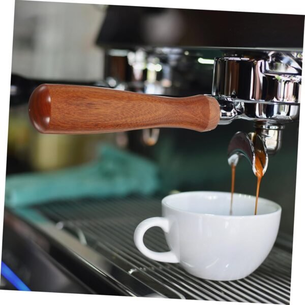 MAGICLULU Wooden Handle for Coffee Filter Reusable Tea Filters Large Coffee Filters Reusable Coffee Stainless Filter Tamper Tea Diffusers for Loose Tea Cup Pour - Image 8