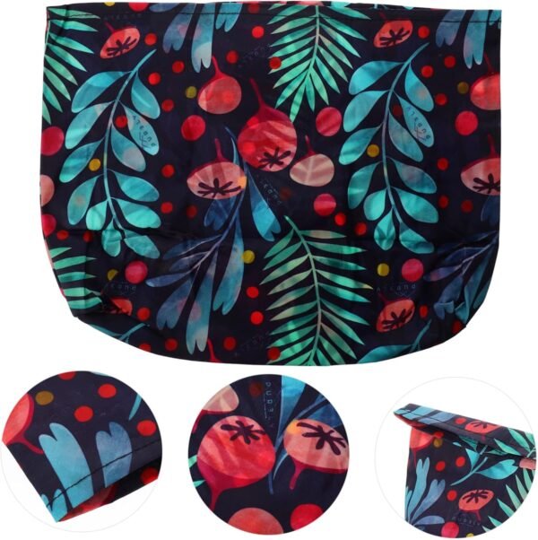 Mobestech 2 Pcs Beeswax Storage Bag Pocket Organizer Pouch Beeswax Wrapping Pouch Reusable Fruit Bag Beeswax Cloth Beeswax Cotton Wraps Candy Containers Food Grade Refrigerator Cotton Cloth - Image 7