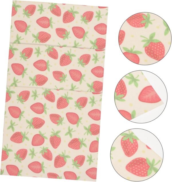 3pcs Beeswax Packing Paper Beeswax Paper Reusable Wraps Food Plastic - Image 9