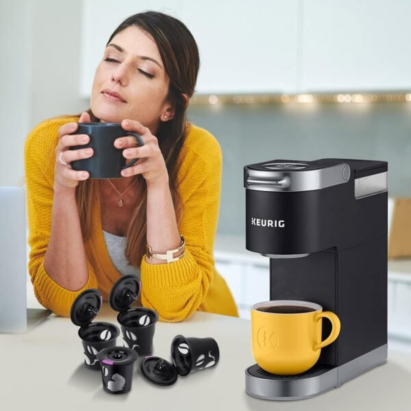 Reusable K Cups for K-Mini/K-Duo, 4 Pack Reusable Coffee Filters Pods for K-eurig, BPA Free Refillable Single K Cups for K-eurig K-Mini, K-Duo, 1.0 & 2.0 Series - Image 7