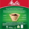Melitta #4 Cone Coffee Filters, Unbleached Natural Brown, 100 Count (Pack of 6) 600 Total Filters Count - Packaging May Vary - Image 2