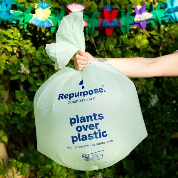 Repurpose, Compostable Kitchen Trash Bag, 12 Count - Image 4