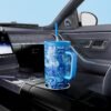 Meoky Tumbler with Handle and Straw for Women: 40 oz Stainless Steel Insulated Tumbler with Lid and Straw 100% Leakproof for Car Cup Holders - Travelers Commuters Workers, Van Gogh - Image 5