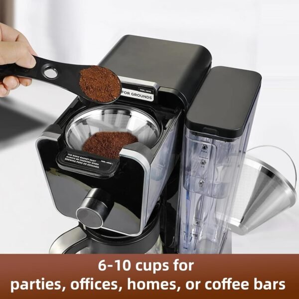 Reusable Cone Coffee Filters 4，304 Stainless Steel Permanent Coffee Filter，Permanent Filter for Ninja Coffee Maker, 2Pcs Permanent Cone Filter 4 - Image 7