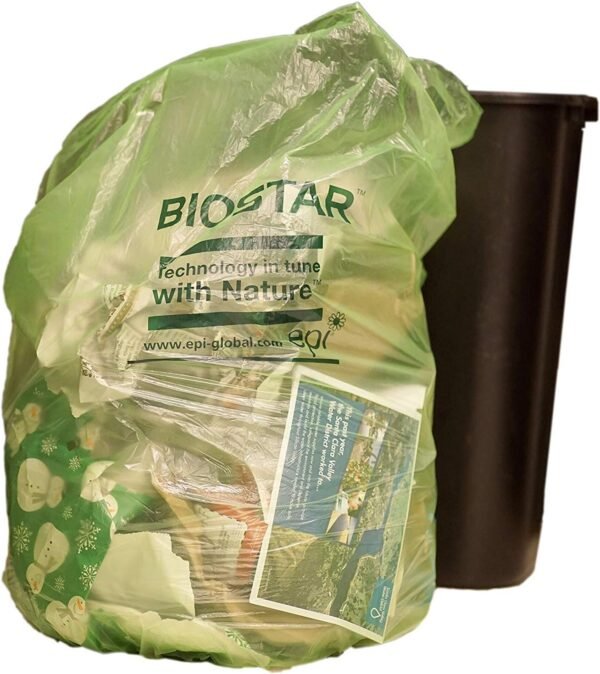 Reli. Biodegradable 13 Gallon Trash Bags | 800 Count Bulk | ASTM D6954 | Green | Eco-Friendly | Oxobiodegradable Under Certain Conditions (See Product Description) - Image 3