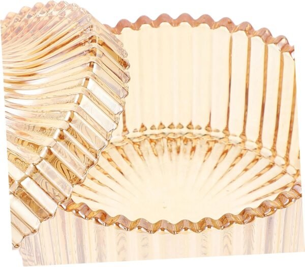 Glass Cotton Swab Box Cotton Pad Container Tank Bottle To Go Food Containers with Lids Cosmetic Containers Jewelry Storage Case Candy Jars with Lids Biscuit Snacks Dessert Bowls - Image 7