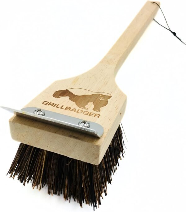 Grillbadger. The Safer Grill Cleaning Brush. All Natural. No Metal bristles. - Image 3