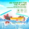 20 Pack Reusable Freezer Bags, BPA Free Silicone Food Bags, Leakproof Silicone Sandwich Bags, Extra-Thick Reusable Snack Bags for Marinate Meats Snack Fruits Veggies Make-up Toiletries - Image 6