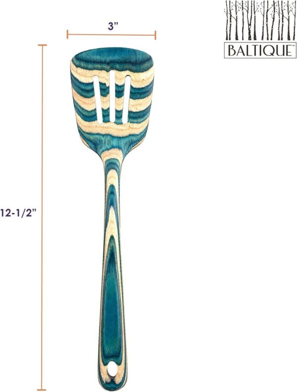 Baltique Mykonos Collection 4 Piece Cooking Utensil Set, Safe for Nonstick - Image 6