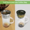 Reusable Coffee Filters 8-12 Cup Permanent Coffee Filters Basket Washable Compatible with Mr. Coffee Black & Decker Coffee Maker Filter Parts - Image 6