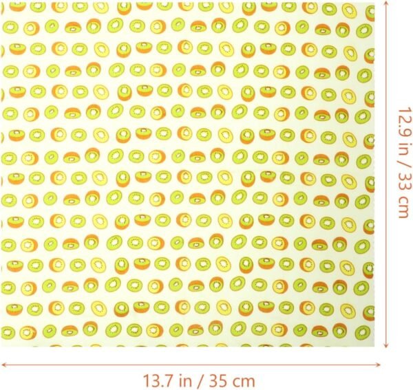 Healvian 3pcs Food Beeswax Wraps Reusable Beeswax Wraps Bread Sandwich Food Packing Cloth Sustainable Food Wraps - Image 6