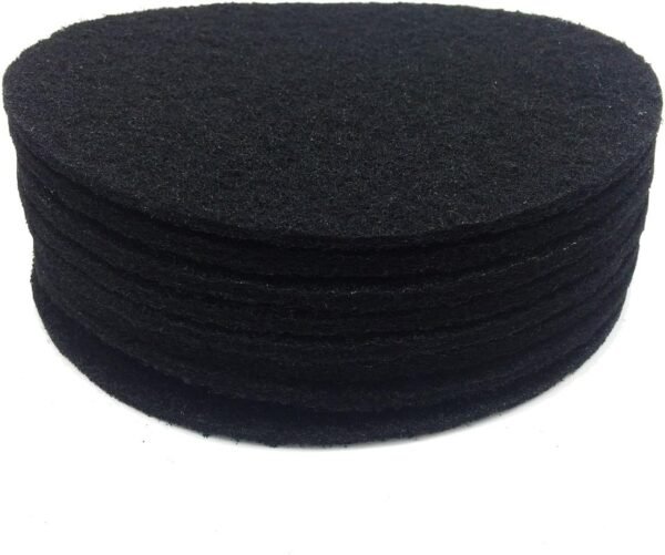 7.25inch Kitchen Compost Bin Charcoal Filter Replacements, Compost Pail Replacement Carbon Filters 7.25 inch, Round - Image 2