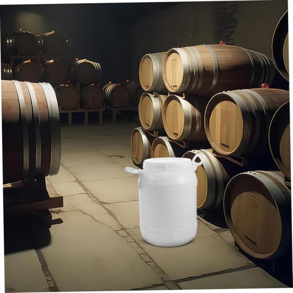 SHOWERORO Compost Pail Bins Can Liners Container Pantry Kimchi Bucket Compost Bin Garbage Bin Trash Bin Kitchen Recycle Lid Kitchen Composting Bin Automatic Bin Outdoor Rubbish Waste Plastic - Image 5