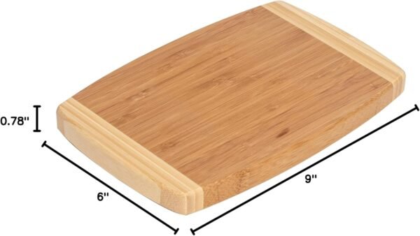 Joyce Chen Small Bamboo Cutting Board, 6x9 Inches - Image 11