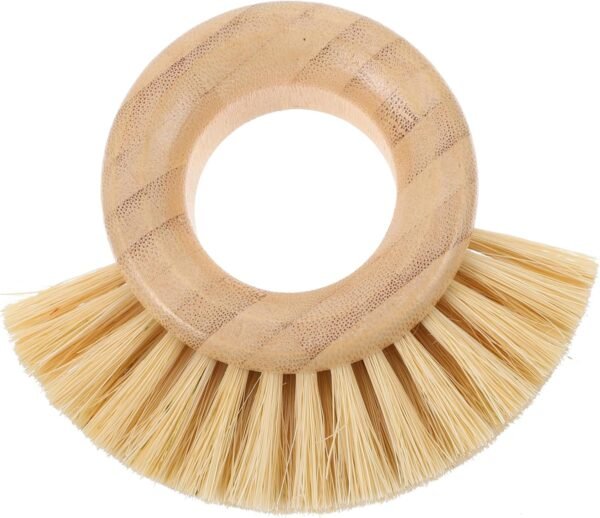 Natural Dish Brush with Fruit Handle Scrub Brush for Cleaning Dishes Vegetables and Kitchen