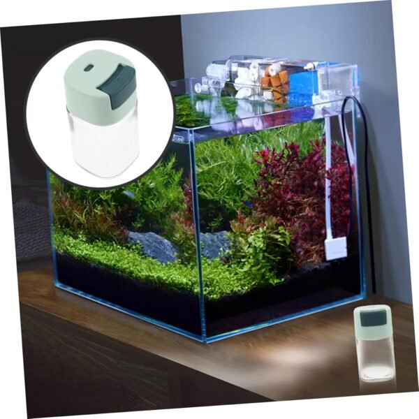Fish Tank Feeding Bottle Betta Fish Food Aquarium Automatic Fish Feeder Pet Dog Food Storage Container Water Bottle Automatic Cat Feeder Sauce Bottle Fish Tank Kit Lip Balms Glass - Image 7