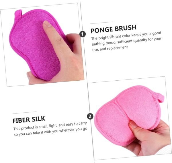 8 Pcs Bath Sponge Plants for Foam Body Wash Scrubber Sponge Natural Dish Sponge Shower Body Sponge Clean Body Lotion Bathtub Scrubber Bath Cleaning Sponge Filament - Image 4