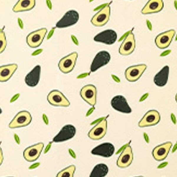 EKOH Honey Bee Wraps, Reusable Beeswax Food Wraps, Eco Friendly Beeswax Food Wrap, Sustainable Food Storage, Organic Cotton Food Wraps, Assorted 3 Pack (S, M, L), (Avocardo) - Image 8
