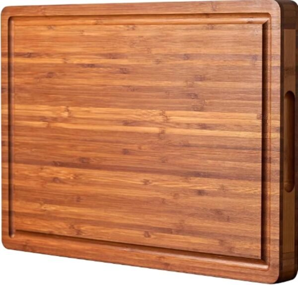 Bamboo Cutting Board (11x16), Bamboo is one of the hardest woods there is, it will stand up to years of chopping and cutting like you won't believe!