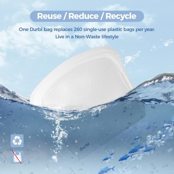 Durbl-Reusable Silicone Bags, 5 Pack(Lemon), Snack+ Sandwich+ Half-Gallon, Microwave, Dishwasher and Freezer Safe Silicone Bags For Food & Travel, Reusable Baggies Perfect for Snack Sandwich Storage - Image 9