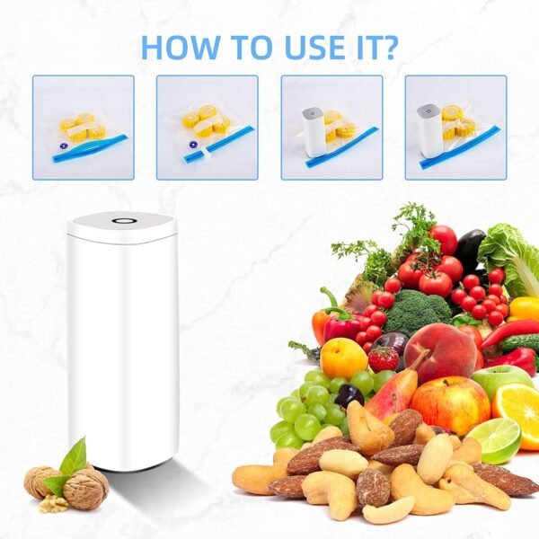 Sous Vide Bags, 20 PCS Reusable Vacuum Sealer Bags for Food with 6 Sealing Clips, Food Vacuum Sealer Bags for Sous Vide Cooking and Food Storage BPA Free (13.4x10.2 Inch) - Image 7