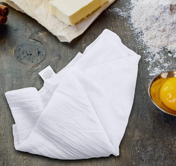 Simpli-Magic 79374 Flour Sack Kitchen Towels, Pack of 14, White, 24"x24" - Image 3