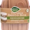 EcoLogical Portable Bento Box, Lunch Storage, Easy Meal on the Go