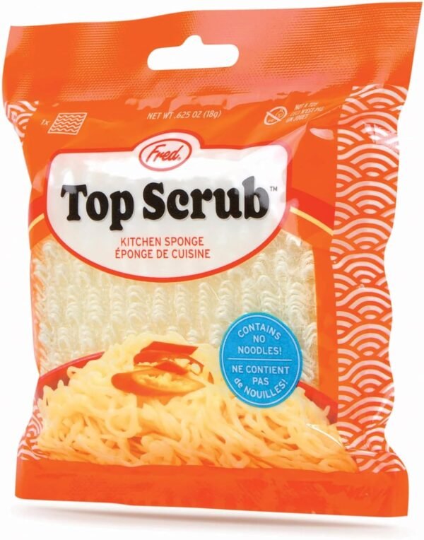 Genuine Fred Top Scrub - Ramen Sponge, Multicolored - Image 6