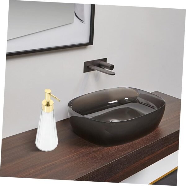 Alipis Glass Lotion Bottle Soap Container Hand Soap Dispenser Lotion Dispenser Hand Dispenser Glass Soap Dispenser Pump Shampoo Bottle Press Pump Bottle Dish Soap Dispenser Pp - Image 4