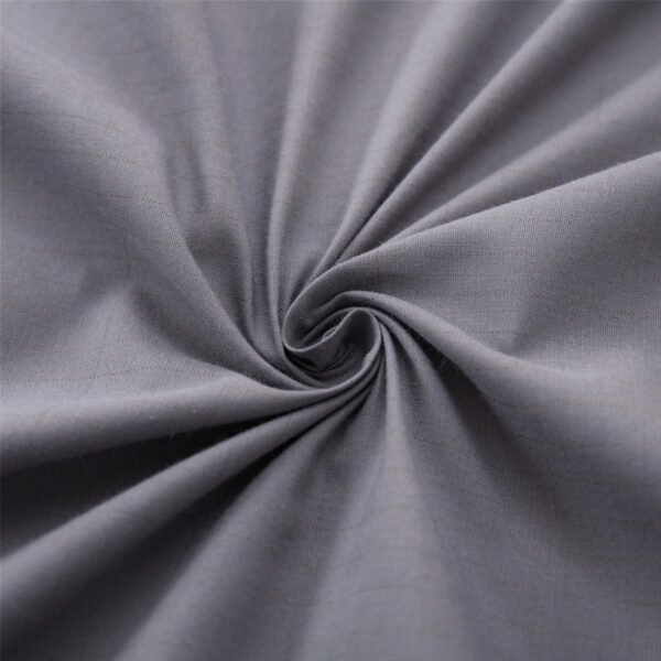 Grounding Sheet Queen, Organic Cotton + Silver Fiber, Fitted Bottom Sheets with 180 inch Grounding Wire, Earthing Mat for Better Sleep - Image 4
