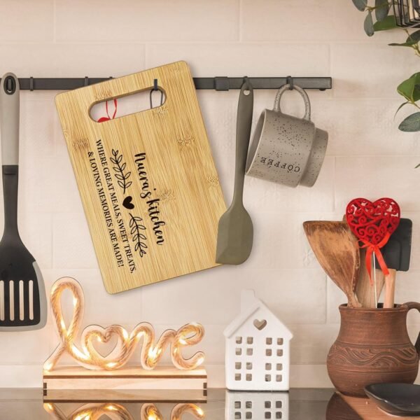 Nuera Daughter in Law Cutting Boards for Kitchen, Daughter in Law Gifts Bamboo Cutting Board, Nuera's Kitchen Decorative Cutting Board, Daughter in Law Spanish Gifts for Christmas - Image 5