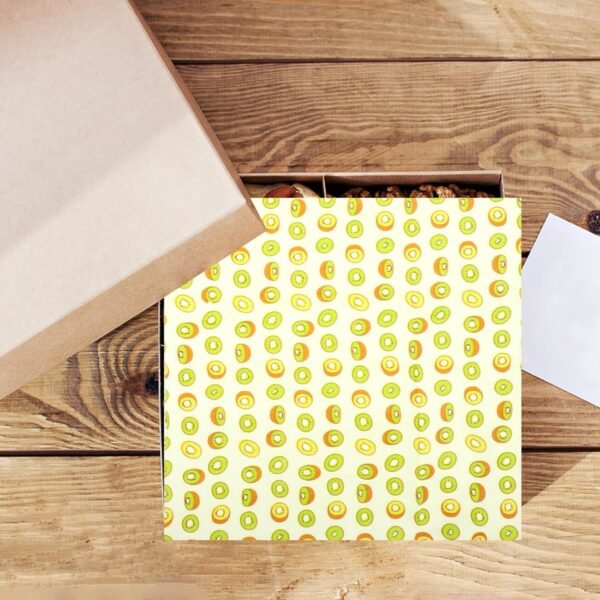 Healvian 3pcs Food Beeswax Wraps Reusable Beeswax Wraps Bread Sandwich Food Packing Cloth Sustainable Food Wraps - Image 7