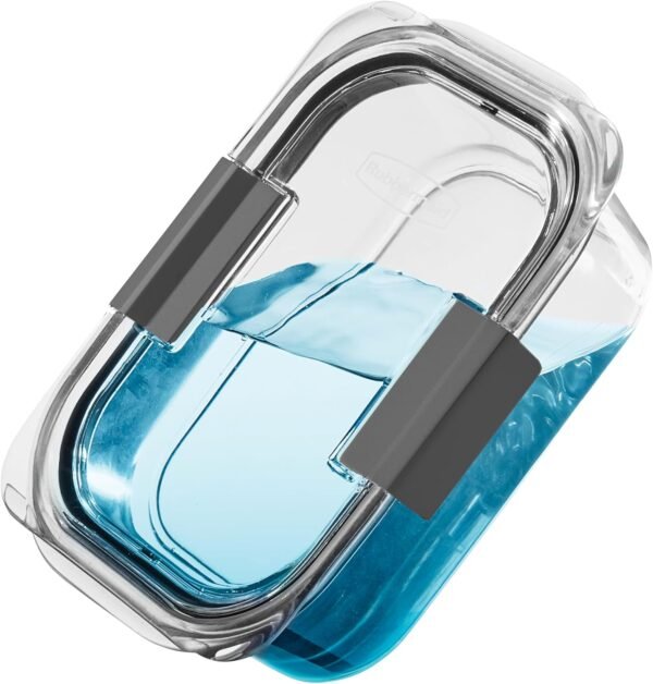 Rubbermaid Brilliance BPA Free 44-Piece Food Storage Containers Set, Airtight, Leak-Proof, with Lids for Meal Prep, Lunch, and Leftovers - Image 4