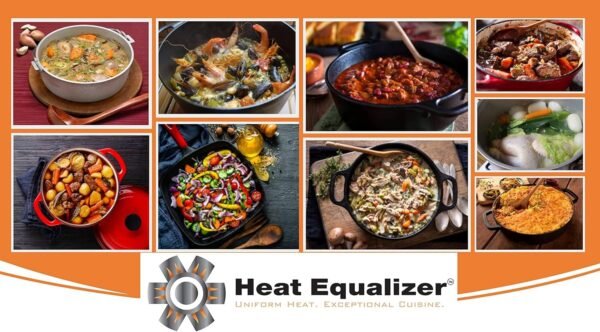 9.25 inch Cast Iron Heat Equalizer-Heat Diffuser Plate for Gas & Electric Stoves | Even Heat Distribution & Simmer Plate-even cooking-Durable Heat Tamer for Burners & Cooktops - Image 3