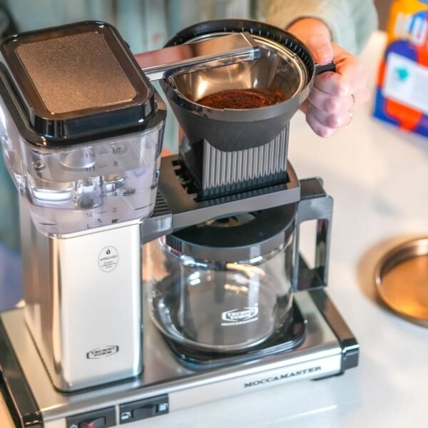 Reusable #4 Coffee Filter for Technivorm Moccamaster KBGV and KBT Coffeemakers: Stainless Steel, Reusable Alternative for Sustainable Brewing - Image 5