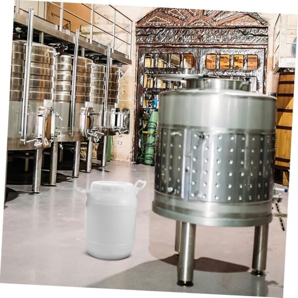 Kitchen Bin Jar Fermenting Food Waste Indoor Composter Compost Bin Kitchen Garbage Bin Stackable Recycle Bins Compost Pail Trash Bin Kitchen Trash Container Lid Rubbish Can Plastic - Image 4